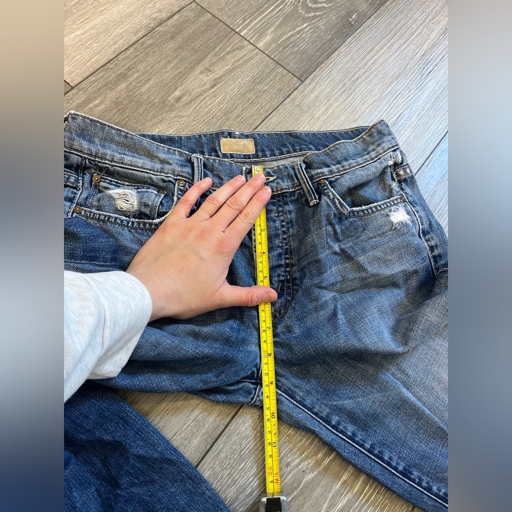 MOTHER Jeans The Loosey In Always Look Twice 26 Button Fly - Picture 11 of 16